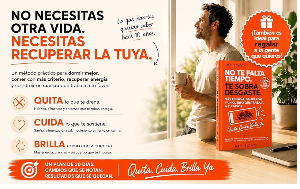 Necesitas recuperar tu vida, no otra vida