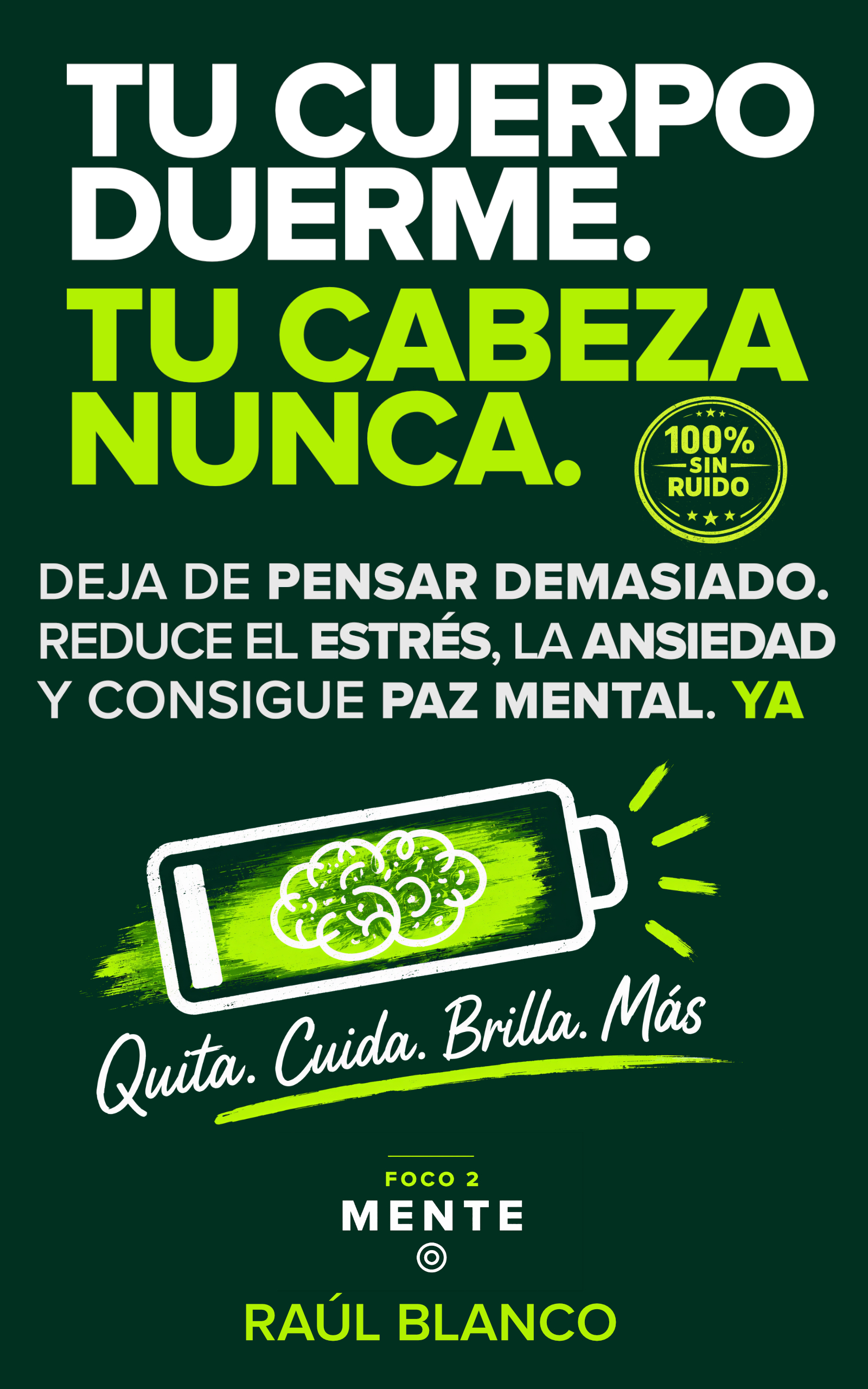 Portada de Tu cuerpo duerme. Tu cabeza, nunca.